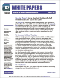 Special Report: Long-Awaited Kickback Relief Rules Leave Labs Out in the Cold