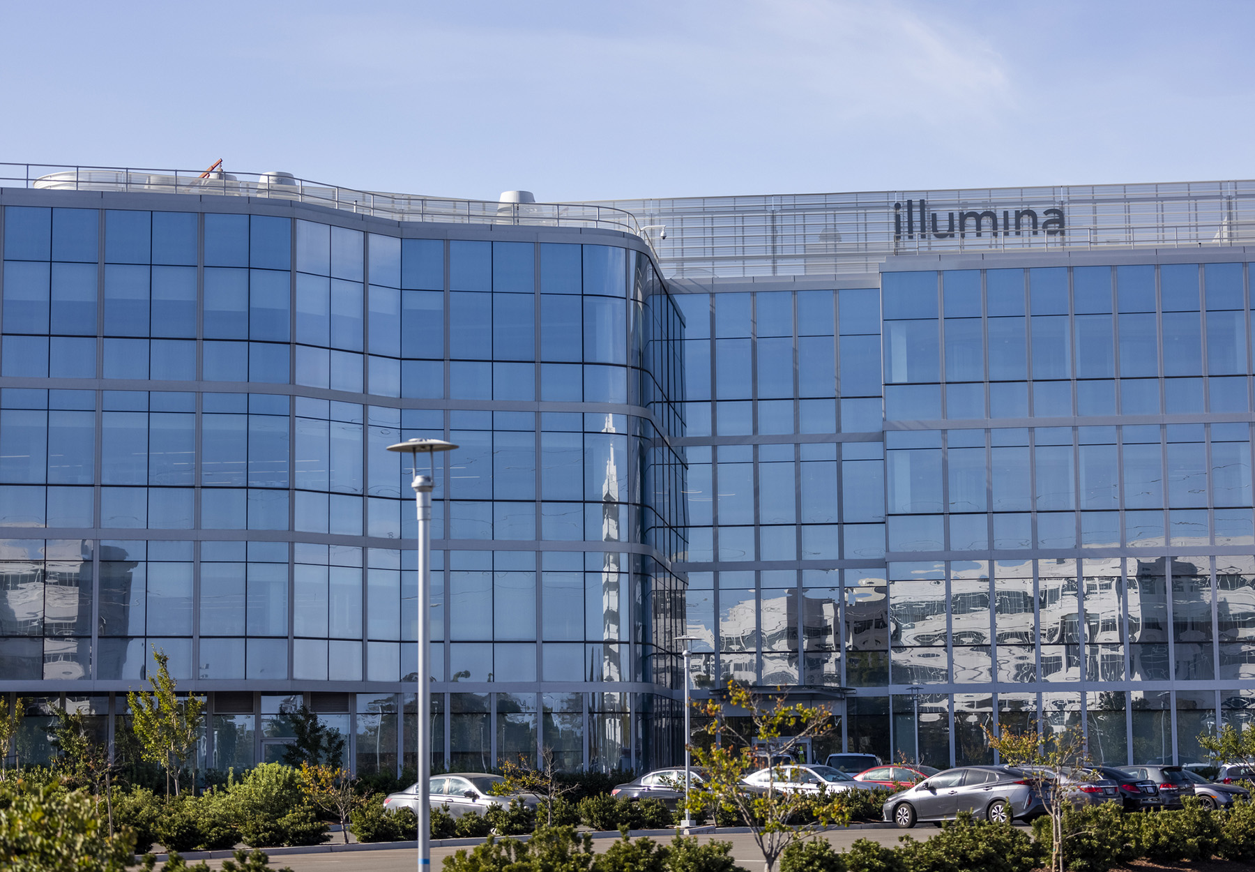 Biotech DNA sequencing giant illumina in their Foster City location