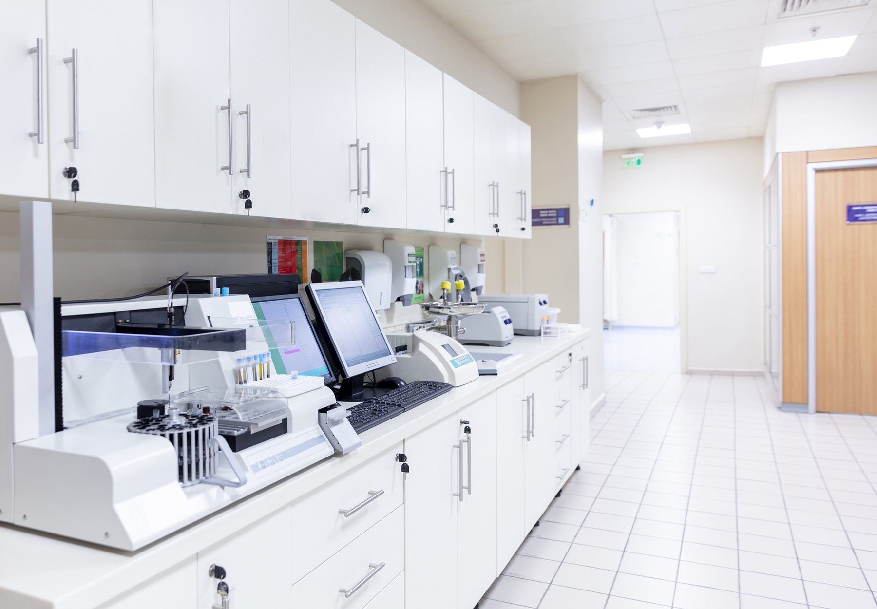 Medical laboratory and machinery, COVID-19