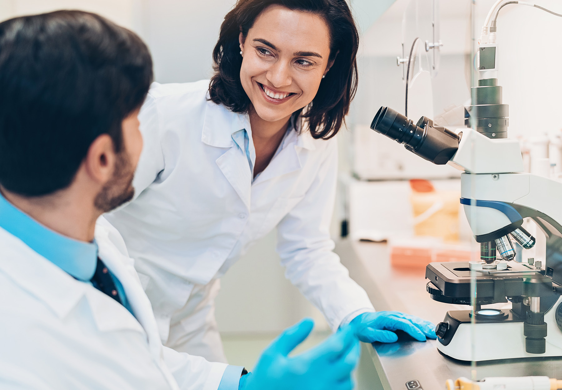 Lab technicians scientists in a lab iStock Image