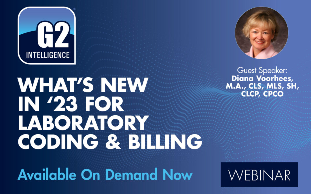 What’s New in ‘23 for Laboratory Coding & Billing