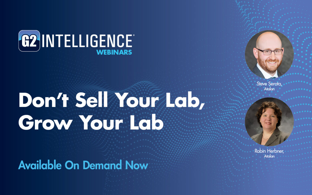 Don’t Sell Your Lab, Grow Your Lab