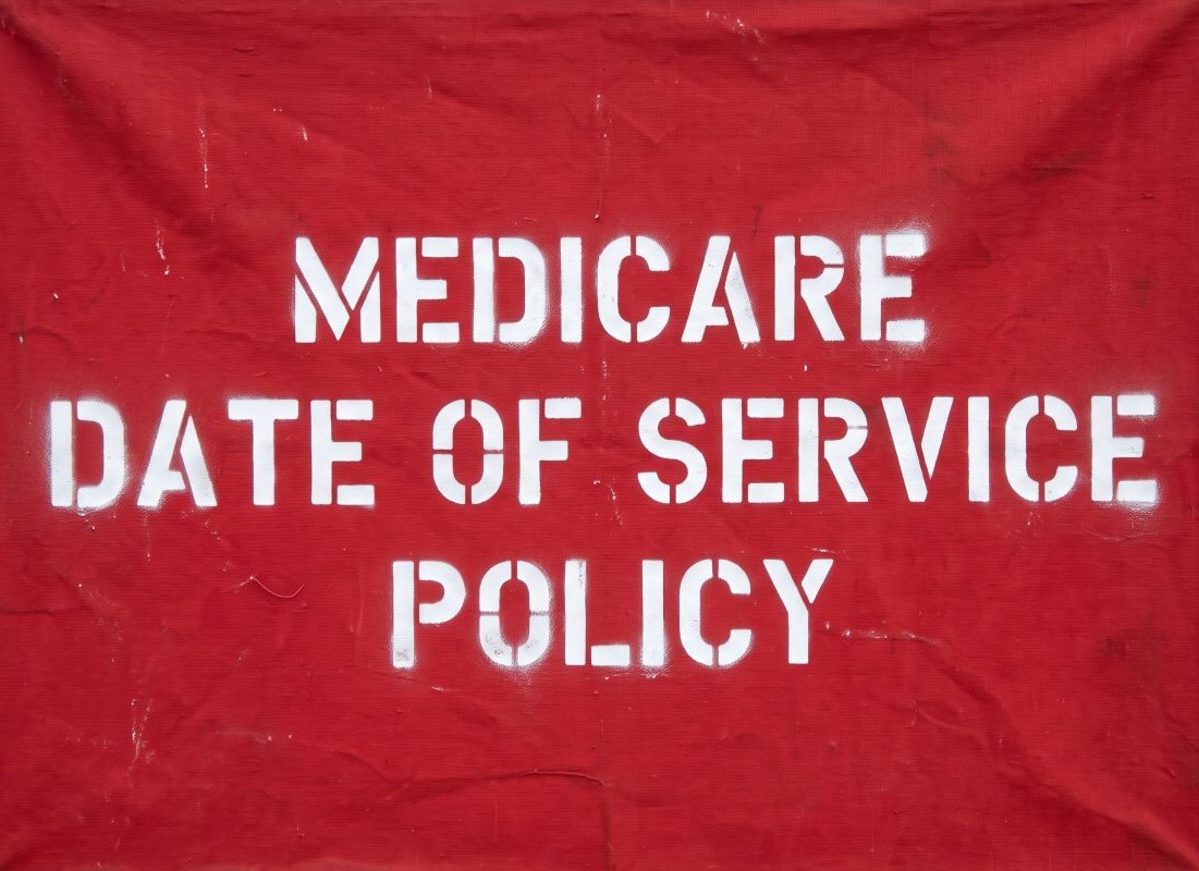 Medicare date of service has been reviewed