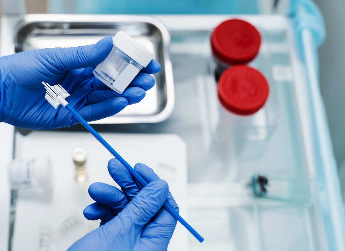 Gynecological cytology Pap smear kit